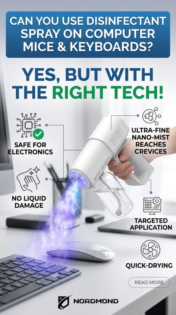 Can You Use Disinfectant Spray on Computer Mice & Keyboards? - Gadgetsorder