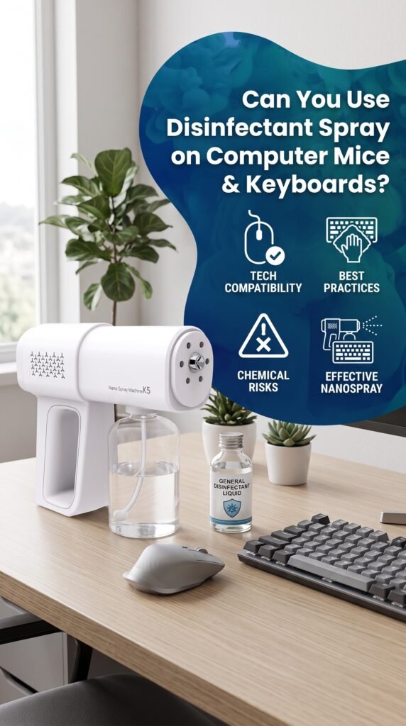 Can You Use Disinfectant Spray on Computer Mice & Keyboards? - Gadgetsorder