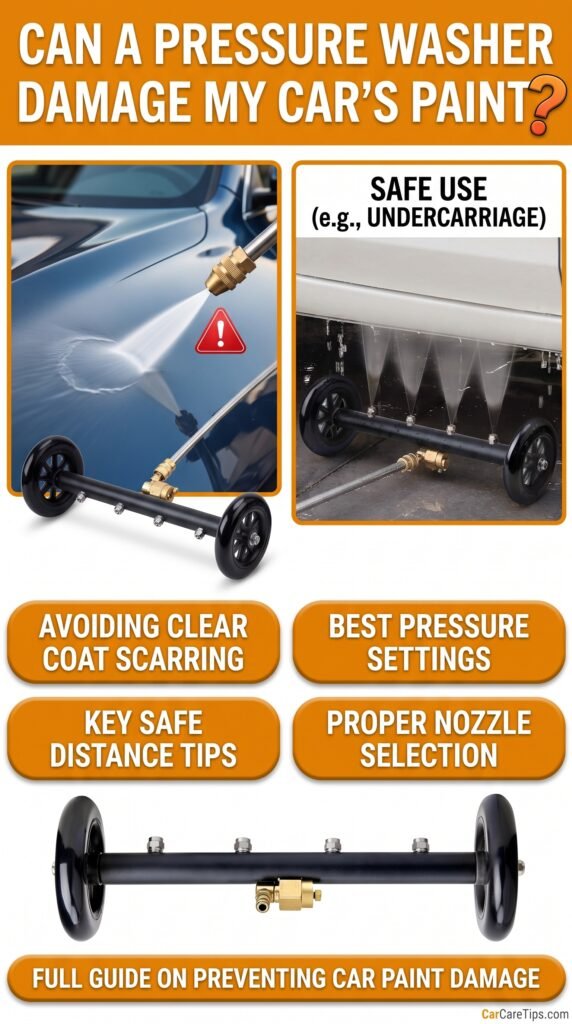 Can a Pressure Washer Damage My Car's Paint? - Gadgetsorder